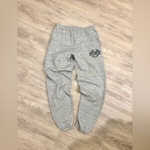 Pink Gray Sweatpants